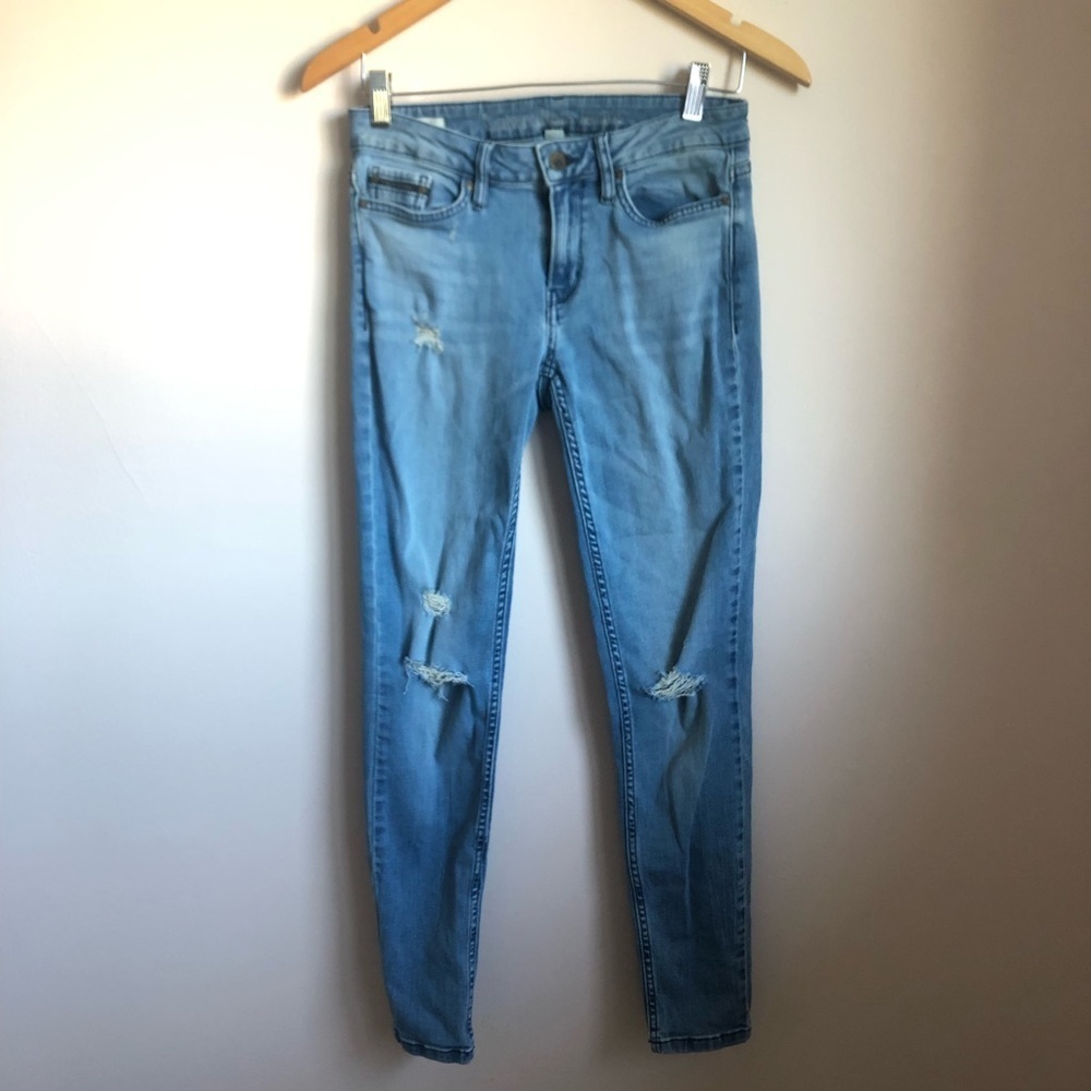 Calvin Klein Light Wash Legging Jeans | Size 28 Stretch Skinny